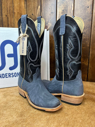Women's Anderson Bean Blue Jean Washed Shoulder Cutter Toe Boot-Women's Boots-Anderson Bean-Lucky J Boots & More, Women's, Men's, & Kids Western Store Located in Carthage, MO