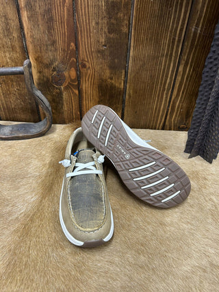Women's Ariat Buckeye Tan H2O Hilo Shoe-Women's Casual Shoes-Ariat-Lucky J Boots & More, Women's, Men's, & Kids Western Store Located in Carthage, MO