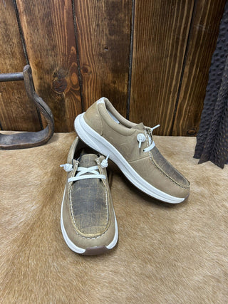 Women's Ariat Buckeye Tan H2O Hilo Shoe-Women's Casual Shoes-Ariat-Lucky J Boots & More, Women's, Men's, & Kids Western Store Located in Carthage, MO