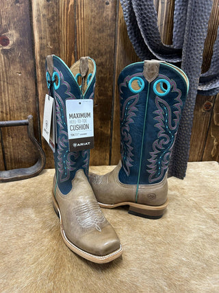 Women's Ariat Futurity Boon Carmalized Tan Boot-Women's Boots-Ariat-Lucky J Boots & More, Women's, Men's, & Kids Western Store Located in Carthage, MO