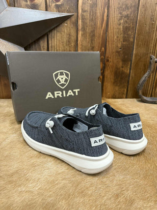 Women's Ariat Heathered Smoke Knit Hilo Shoes-Women's Casual Shoes-Ariat-Lucky J Boots & More, Women's, Men's, & Kids Western Store Located in Carthage, MO