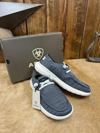 Women's Ariat Heathered Smoke Knit Hilo Shoes-Women's Casual Shoes-Ariat-Lucky J Boots & More, Women's, Men's, & Kids Western Store Located in Carthage, MO