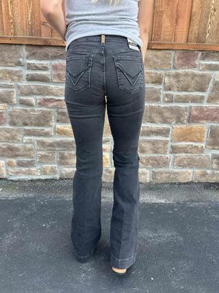 Women's Ariat High Rise Leilani Trouser Jean-Women's Denim-Ariat-Lucky J Boots & More, Women's, Men's, & Kids Western Store Located in Carthage, MO