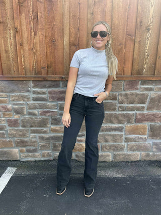 Women's Ariat High Rise Leilani Trouser Jean-Women's Denim-Ariat-Lucky J Boots & More, Women's, Men's, & Kids Western Store Located in Carthage, MO