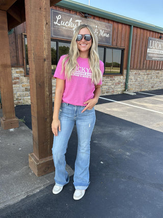Women's Ariat High Rise Slim Trouser Aisha Wide Leg Jean-Women's Denim-Ariat-Lucky J Boots & More, Women's, Men's, & Kids Western Store Located in Carthage, MO