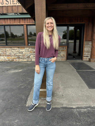 Women's Ariat Mid Rise Alessia Straight Leg Jean-Women's Denim-Ariat-Lucky J Boots & More, Women's, Men's, & Kids Western Store Located in Carthage, MO