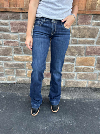 Women's Ariat Mid Rise Cindy Trouser Jean-Women's Denim-Ariat-Lucky J Boots & More, Women's, Men's, & Kids Western Store Located in Carthage, MO