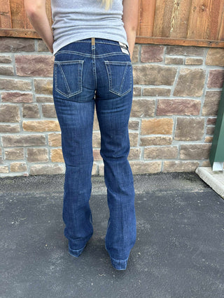 Women's Ariat Mid Rise Cindy Trouser Jean-Women's Denim-Ariat-Lucky J Boots & More, Women's, Men's, & Kids Western Store Located in Carthage, MO