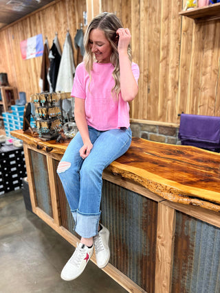 Women's Ariat Nika Perfect Rise Straight Jeans *FINAL SALE*-Women's Denim-Ariat-Lucky J Boots & More, Women's, Men's, & Kids Western Store Located in Carthage, MO