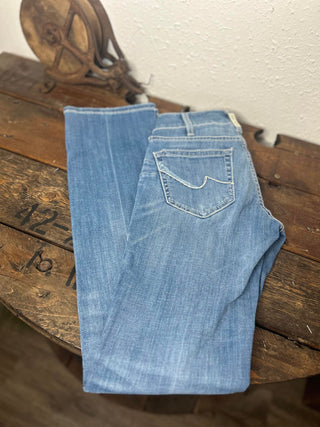Women's Ariat Nika Perfect Rise Straight Jeans *FINAL SALE*-Women's Denim-Ariat-Lucky J Boots & More, Women's, Men's, & Kids Western Store Located in Carthage, MO