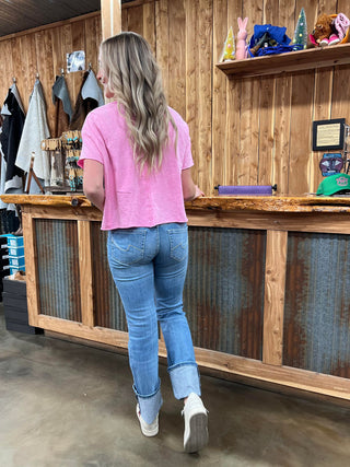 Women's Ariat Nika Perfect Rise Straight Jeans *FINAL SALE*-Women's Denim-Ariat-Lucky J Boots & More, Women's, Men's, & Kids Western Store Located in Carthage, MO