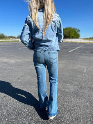 Women's Ariat Noelle Slim Trouser Jeans-Women's Denim-Ariat-Lucky J Boots & More, Women's, Men's, & Kids Western Store Located in Carthage, MO