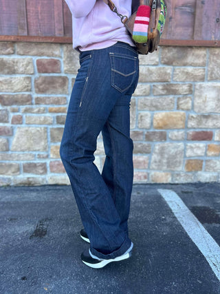 Women's Ariat Ophelia Perfect Rise Trouser Jeans-Women's Denim-Ariat-Lucky J Boots & More, Women's, Men's, & Kids Western Store Located in Carthage, MO