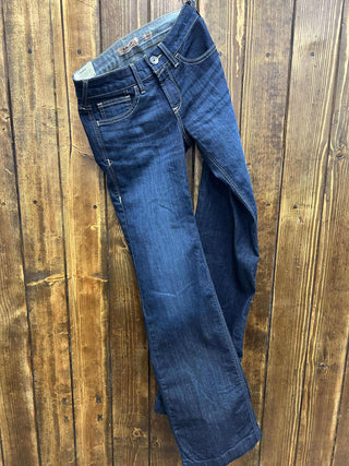 Women's Ariat Ophelia Perfect Rise Trouser Jeans-Women's Denim-Ariat-Lucky J Boots & More, Women's, Men's, & Kids Western Store Located in Carthage, MO
