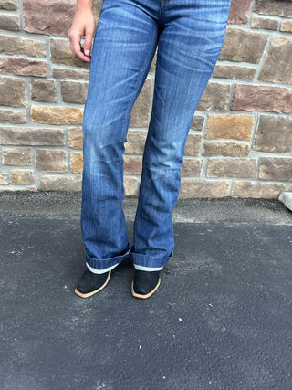Women's Ariat Perfect Rise Bessie Slim Trouser Jean-Women's Denim-Ariat-Lucky J Boots & More, Women's, Men's, & Kids Western Store Located in Carthage, MO