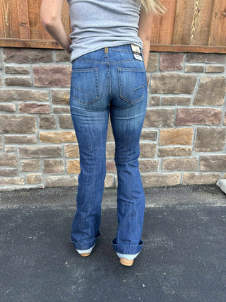 Women's Ariat Perfect Rise Bessie Slim Trouser Jean-Women's Denim-Ariat-Lucky J Boots & More, Women's, Men's, & Kids Western Store Located in Carthage, MO