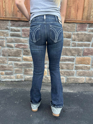 Women's Ariat Perfect Rise Esti Bootcut Jean-Women's Denim-Ariat-Lucky J Boots & More, Women's, Men's, & Kids Western Store Located in Carthage, MO