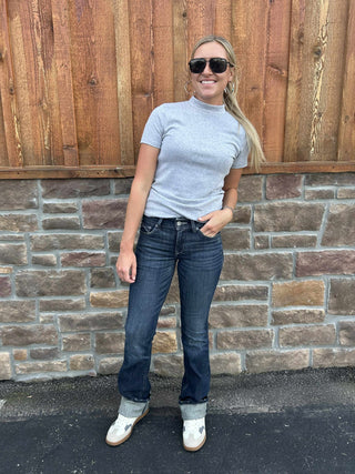 Women's Ariat Perfect Rise Esti Bootcut Jean-Women's Denim-Ariat-Lucky J Boots & More, Women's, Men's, & Kids Western Store Located in Carthage, MO