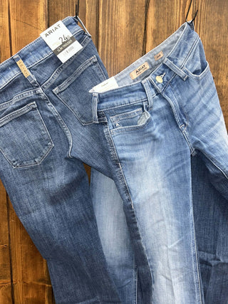 Women's Ariat Perfect Rise Jazmine Slim Trouser Jean-Women's Denim-Ariat-Lucky J Boots & More, Women's, Men's, & Kids Western Store Located in Carthage, MO
