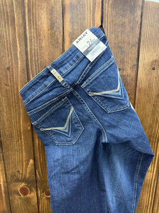 Women's Ariat Perfect Rise Lelani Trouser Jean-Women's Denim-Ariat-Lucky J Boots & More, Women's, Men's, & Kids Western Store Located in Carthage, MO
