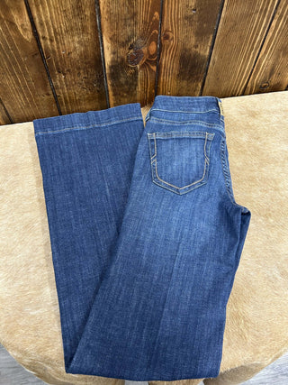Women's Ariat Perfect Rise Maddie Trouser Jean-Women's Denim-Ariat-Lucky J Boots & More, Women's, Men's, & Kids Western Store Located in Carthage, MO