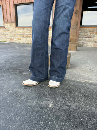 Women's Ariat Perfect Rise Maddie Trouser Jean-Women's Denim-Ariat-Lucky J Boots & More, Women's, Men's, & Kids Western Store Located in Carthage, MO