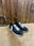 Black Croc Print
