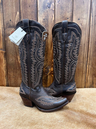 Women's Ariat Rich Chocolate Casanova Boot-Women's Boots-Ariat-Lucky J Boots & More, Women's, Men's, & Kids Western Store Located in Carthage, MO