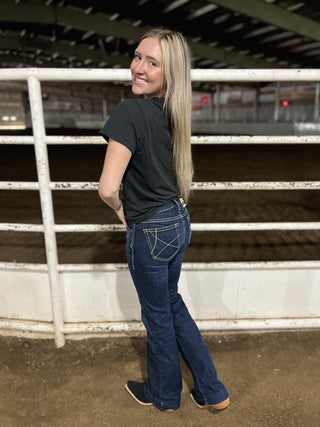 Women's Ariat Slim Rascal Trouser-Women's Denim-Ariat-Lucky J Boots & More, Women's, Men's, & Kids Western Store Located in Carthage, MO
