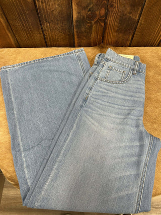 Women's Ariat Ultra High Rise Calamity Comfort Wide Jean-Women's Denim-Ariat-Lucky J Boots & More, Women's, Men's, & Kids Western Store Located in Carthage, MO