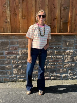 Women's Ariat Ultra Stretch Perfect Rise Katie Flare Jean - Lucky J Boots & More