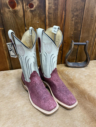 Women's Fenoglio Black Cherry Boar Boots - Lucky J Boots & More