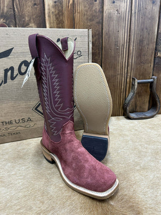 Women's Fenoglio Burgundy Roughout Boot-Women's Boots-Fenoglio Boots-Lucky J Boots & More, Women's, Men's, & Kids Western Store Located in Carthage, MO