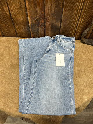 Women's Flying Monkey Hallie High Rise Wide Leg Jean-Women's Denim-Flying Monkey-Lucky J Boots & More, Women's, Men's, & Kids Western Store Located in Carthage, MO