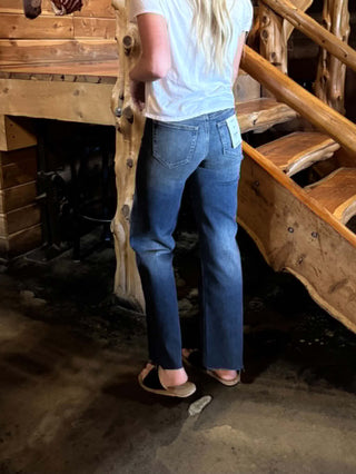 Women's Hidden Avery High Rise Dad Jean-Women's Denim-HIDDEN-Lucky J Boots & More, Women's, Men's, & Kids Western Store Located in Carthage, MO