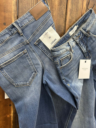 Women's Hidden Carley Mid Rise Dad Jean-Women's Denim-HIDDEN-Lucky J Boots & More, Women's, Men's, & Kids Western Store Located in Carthage, MO