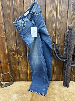 Women's Hidden Carley Mid Rise Dad Jean-Women's Denim-HIDDEN-Lucky J Boots & More, Women's, Men's, & Kids Western Store Located in Carthage, MO