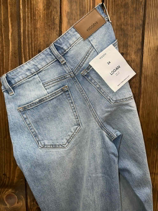 Women's Hidden Carrie High Rise Dad Jean - Lucky J Boots & More