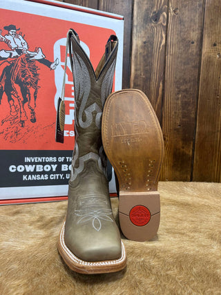 Women's Hyer Augusta Tan Cowhide Boot-Women's Boots-HYER Boots-Lucky J Boots & More, Women's, Men's, & Kids Western Store Located in Carthage, MO