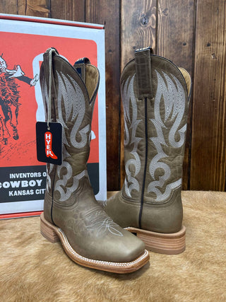 Women's Hyer Augusta Tan Cowhide Boot-Women's Boots-HYER Boots-Lucky J Boots & More, Women's, Men's, & Kids Western Store Located in Carthage, MO