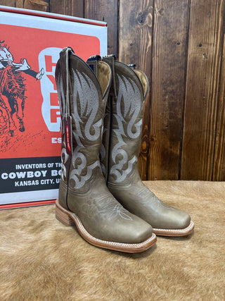 Women's Hyer Augusta Tan Cowhide Boot-Women's Boots-HYER Boots-Lucky J Boots & More, Women's, Men's, & Kids Western Store Located in Carthage, MO