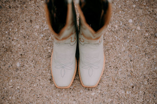 Women's Hyer Leawood Robin's Egg Cowhide Boot-Women's Boots-HYER Boots-Lucky J Boots & More, Women's, Men's, & Kids Western Store Located in Carthage, MO