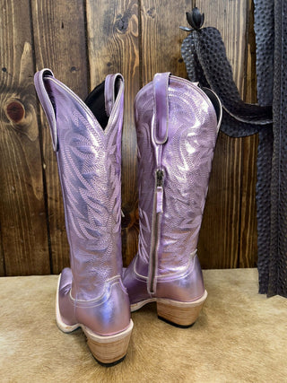 Women's Lane Lavender Metallic Smokeshow Boot-Women's Boots-Lane Boots-Lucky J Boots & More, Women's, Men's, & Kids Western Store Located in Carthage, MO