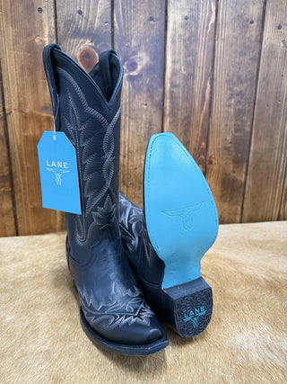 Women's Lane Lexington Jet Black Boot-Women's Boots-Lane Boots-Lucky J Boots & More, Women's, Men's, & Kids Western Store Located in Carthage, MO