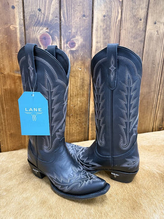 Women's Lane Lexington Jet Black Boot-Women's Boots-Lane Boots-Lucky J Boots & More, Women's, Men's, & Kids Western Store Located in Carthage, MO