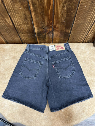 Women's Levi's '94 Baggy Shorts-Women's Denim-Levi's-Lucky J Boots & More, Women's, Men's, & Kids Western Store Located in Carthage, MO