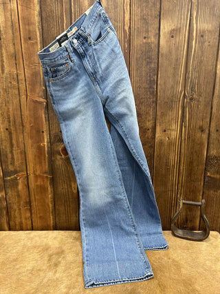 Women's Levi's Ribcage Wide Leg in Medium Wash-Women's Denim-Levi's-Lucky J Boots & More, Women's, Men's, & Kids Western Store Located in Carthage, MO