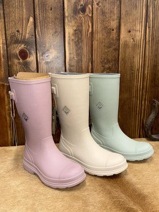 Women's Muck Rainscape Tall Boots-Women's Rain Boots-MUCK Boot Company-Lucky J Boots & More, Women's, Men's, & Kids Western Store Located in Carthage, MO