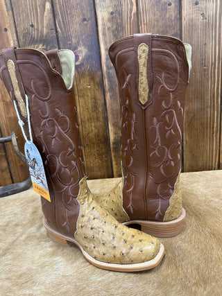 Women's R. Watson Kango Tobacco Full Quill Boot-Women's Boots-R. Watson-Lucky J Boots & More, Women's, Men's, & Kids Western Store Located in Carthage, MO