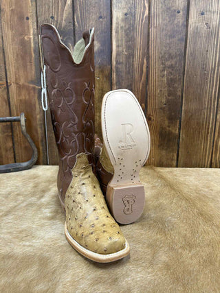 Women's R. Watson Kango Tobacco Full Quill Boot-Women's Boots-R. Watson-Lucky J Boots & More, Women's, Men's, & Kids Western Store Located in Carthage, MO